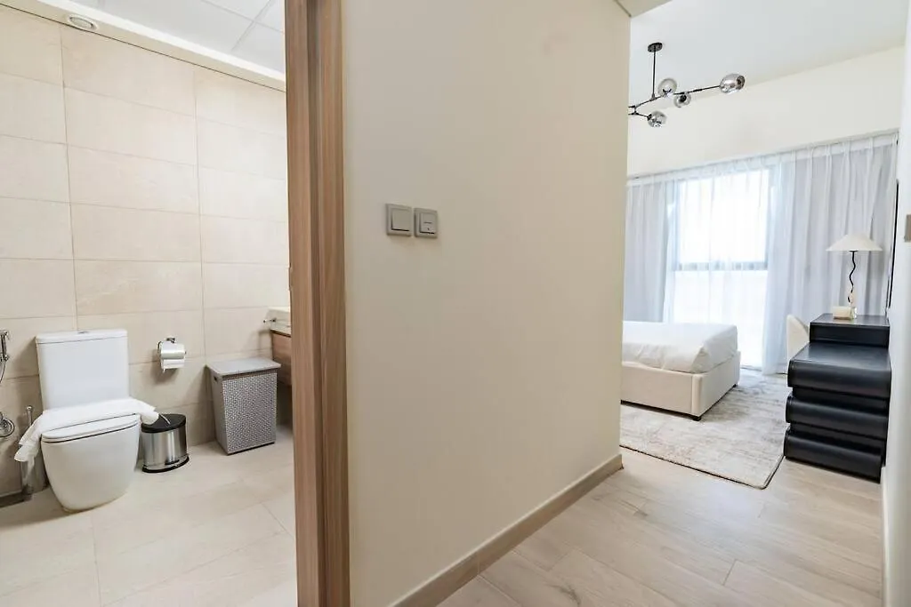 Appartement Nasma - Modern 3Br Oasis With Balcony In Azizi Riviera à Dubaï