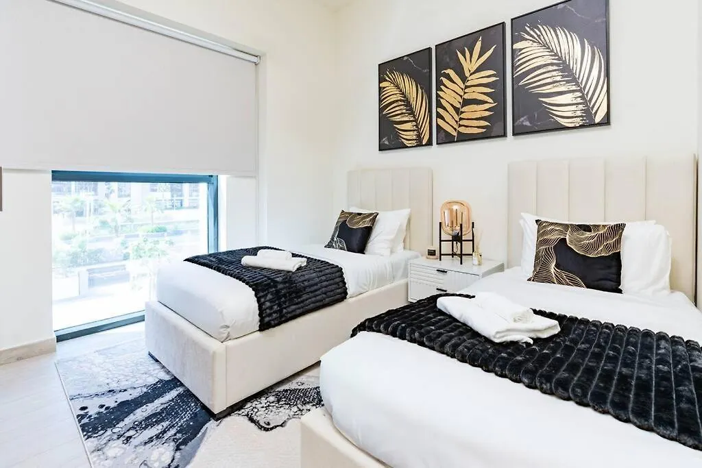 Appartement Nasma - Modern 3Br Oasis With Balcony In Azizi Riviera à Dubaï